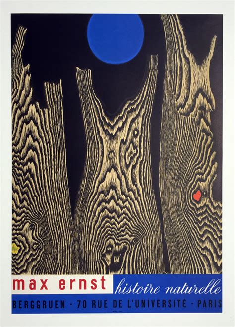 Max Ernst Mourlot Posters Histoire Naturelle Lithograph