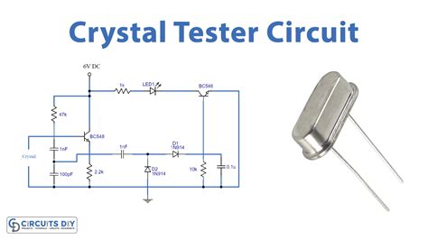 Crystal Tester Circuit Using Bc548 Transistor