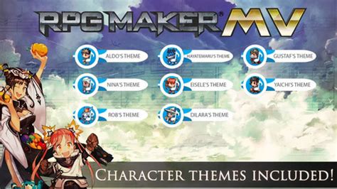 Rpg Maker Mv Cover Art Characters Pack Create Your Own Game