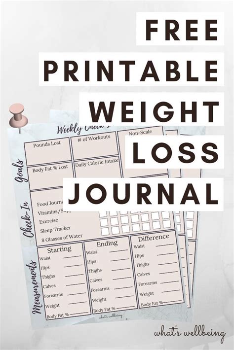 Pin On Free Health And Fitness Printables