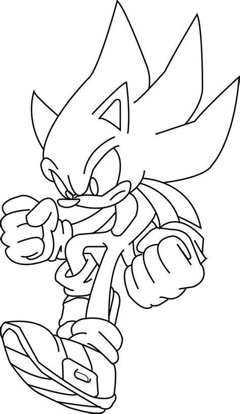 Dibujos De Sonic Gratis Para Los Infantiles Sonic Coloriage Dessin