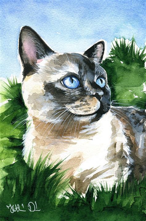 Karma Kitty Painting By Dora Hathazi Mendes Pixels