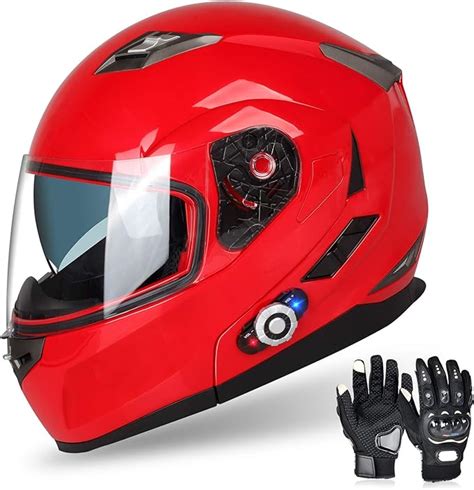 Amazon Com Freedconn Motorcycle Bluetooth Helmet Bm S Flip Up Modular Bluetooth Motorcycle