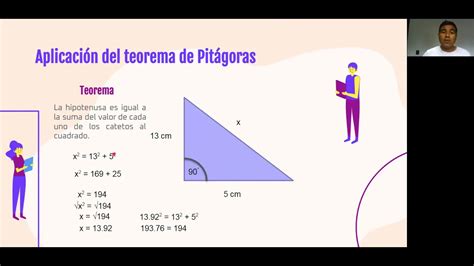 Vídeo Sesión Virtual Teorema De Pitágoras Módulo 19 Semana I Youtube