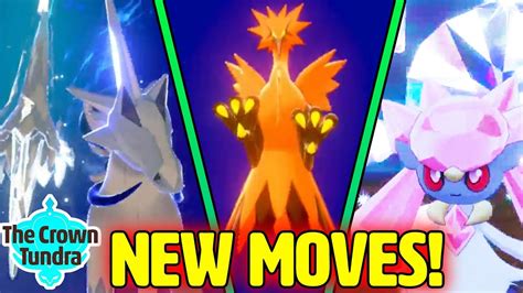 Every New Signature Move Animation In Crown Tundra Pokemon Sword