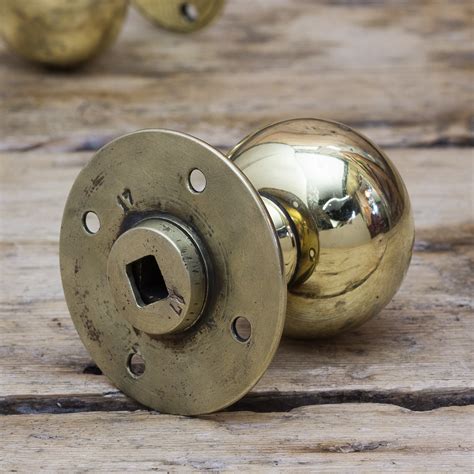 Late Victorian Brass Door Knobs Lassco Englands Prime Resource