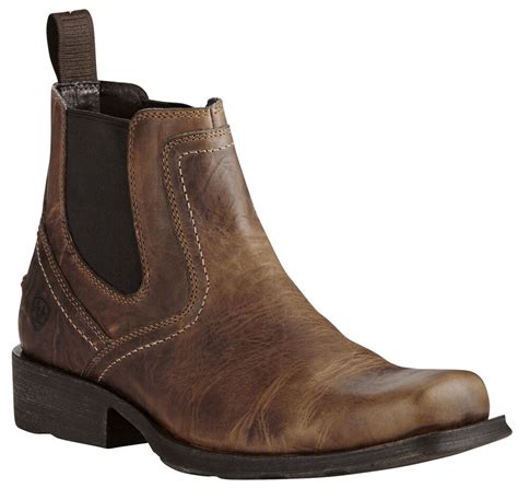 Ariat Mens Brown Midtown Rambler Boots Square Toe Country Outfitter