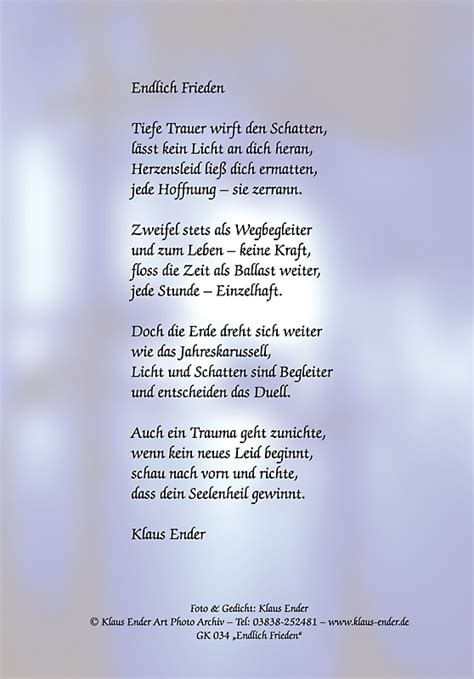 Klaus ender, 1939 in berlin geboren, begann seine fotografische laufbahn 1959. Gedicht-Grusskarten von Klaus Ender