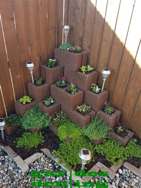 See more ideas about corner landscaping, backyard, backyard landscaping. Corner brick planter | Diy garden fountains, Brick planter ...
