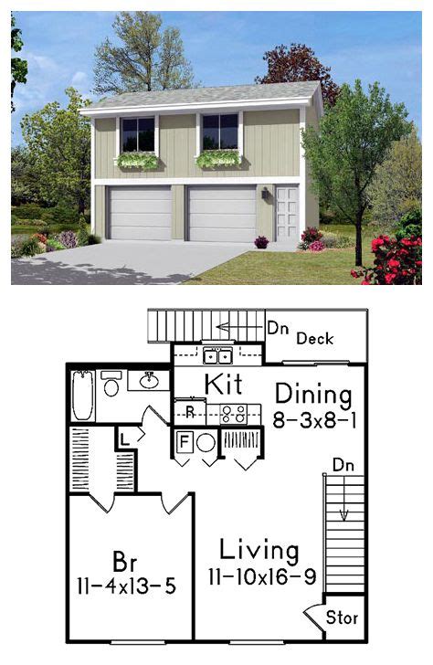 Plans For Two Car Garage With Apartment Above Taken Home Floor Design