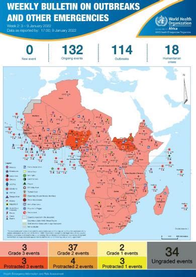 Outbreaks And Emergencies Bulletin Week 2 3 9 January 2022 Who Regional Office For Africa