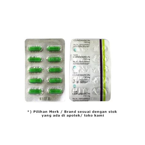 Clindamycin 150 Mg 10 Kapsul Kegunaan Efek Samping Dosis Dan Aturan