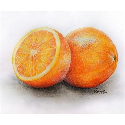 Orange Art Fruit Art Drawings Fruits Drawing Colorful Drawings