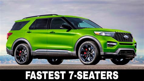 10 Fastest 7 Seater Suvs With Loads Of Passenger Space And Unbeatable