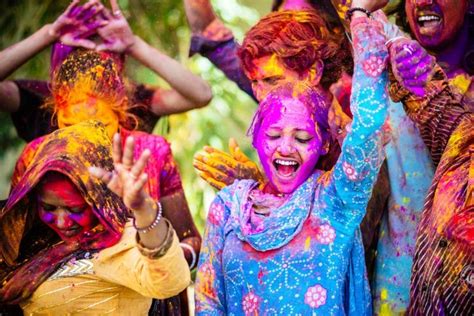 Festival Of Colors In India Holi Festival In India