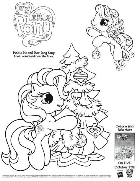 Dibujos Para Colorear E Imprimir De Pony Vi