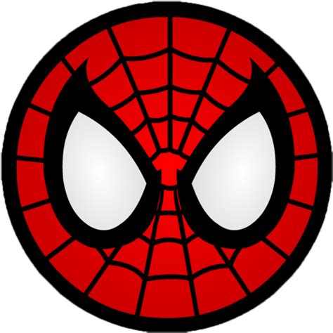 Spiderman Face Logo Hd Transparent Cartoon Jingfm