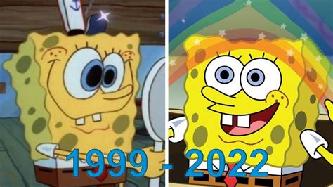 Evolution Of Spongebob Squarepants In Tv And Movies 1999 2022 Hd