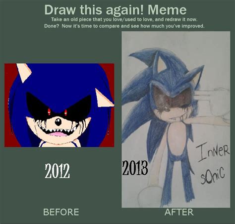 Inner Sonic Before And After By Insaneduckeh16