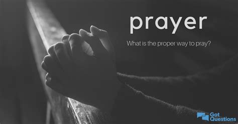 Ponder each experience in fasting and ask the lord for guidance. How to pray? What is the proper way to pray?