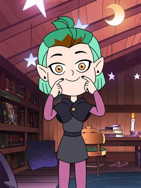 Amity Blight makes a smile by Deaf-Machbot on DeviantArt | Owl house