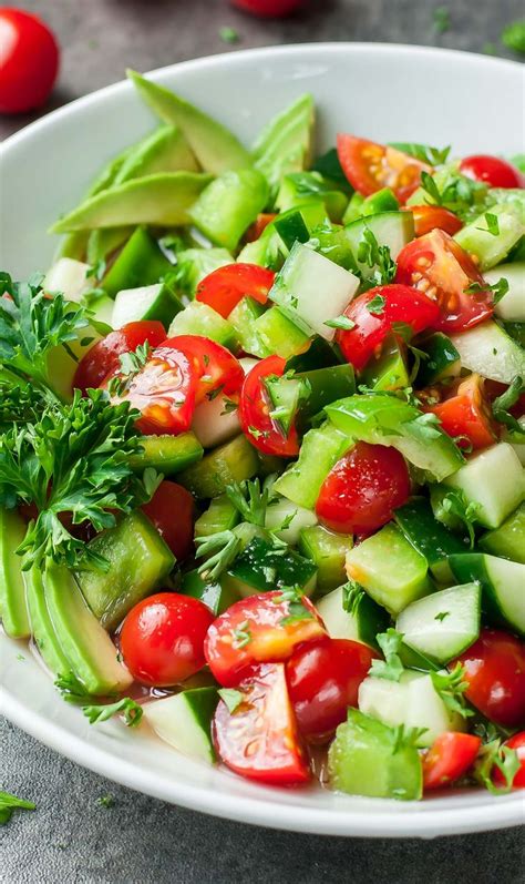 Tomato Cucumber Salad Recipe Peas And Crayons Recipe Winter Salad Recipes Homemade Salads