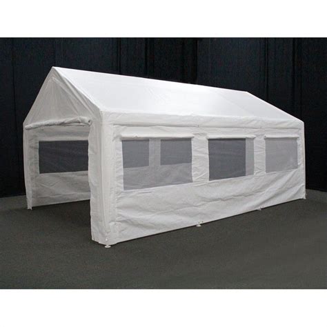 Category navigation canopy tents screen tent small party canopy tent medium party canopy king canopy garden party frame canopy screen house review. King Canopy 10' x 20' Canopy Sidewall Kit with Flaps and ...