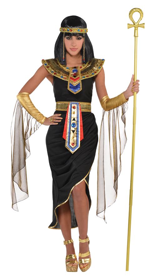 Egyptian Queen Ladies Fancy Dress Ancient Egypt Cleopatra Womens Ladies