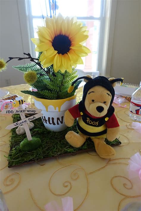 Winnie The Pooh Baby Shower Centerpiece Ideas Set Of 8 Classic Winnie