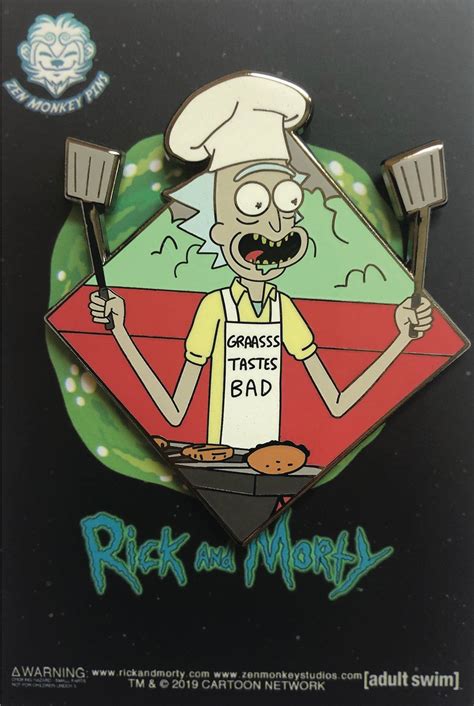 Jun193048 Rick And Morty Famous Moments The Bbq Pin Previews World