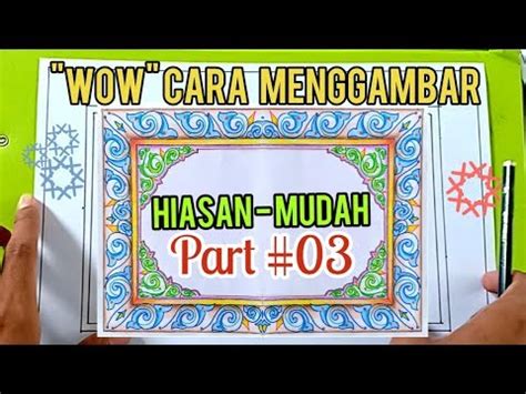 Anda bisa membingkai hiasan kaligrafi anda dengan bingkai yang indah. 20+ Inspirasi Bingkai Hiasan Pinggir Kaligrafi Simple Dan Mudah - Life of Wildman