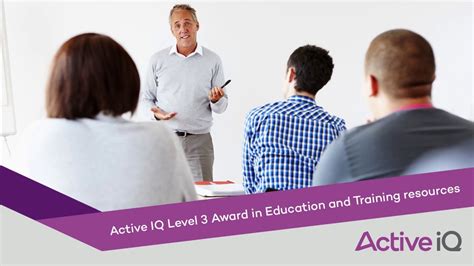 Active Iq Level 3 Award In Education And Training Resources Youtube