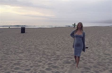 Leah Jenner Shows Off Baby Bump Remains Perfect In Every Way The