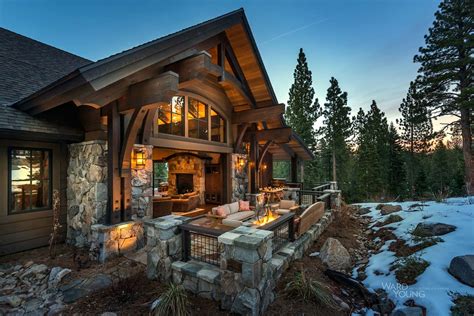 Modern Rustic Log Homes Home Design Ideas