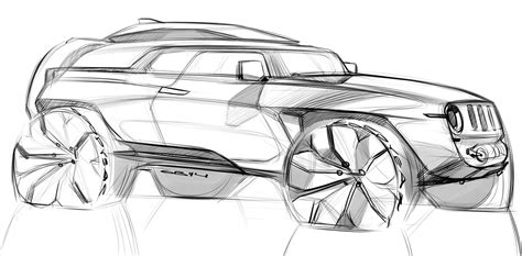 Car Design Sketches 6 On Behance