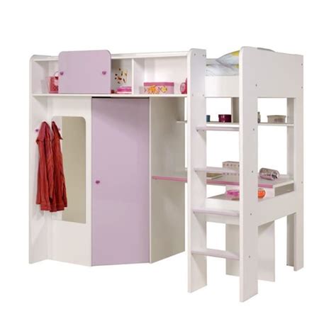 En particulier, on suit le point de vue d'albertine, une jeune fille de 11 ans, et sa découverte des émois de l'adolescence. Lit combiné pour chambre Fille Blanche et Rose, H 179 x L ...
