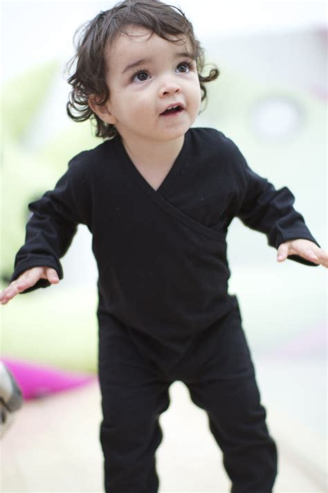 Supernatural Organic Baby Clothes Black Baby Grow Organic Ts