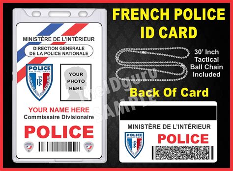 French Police ID Card | The Id Guru