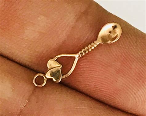 Rare 9ct Rose Gold Clogau Welsh Gold Lovespoon Charm Fully Hallmarked