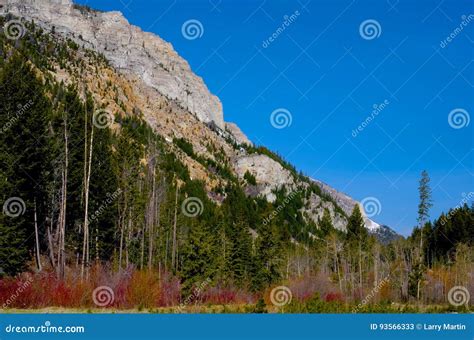 Rugged Flint Mountain Range Western Montana Stock Image Image Of