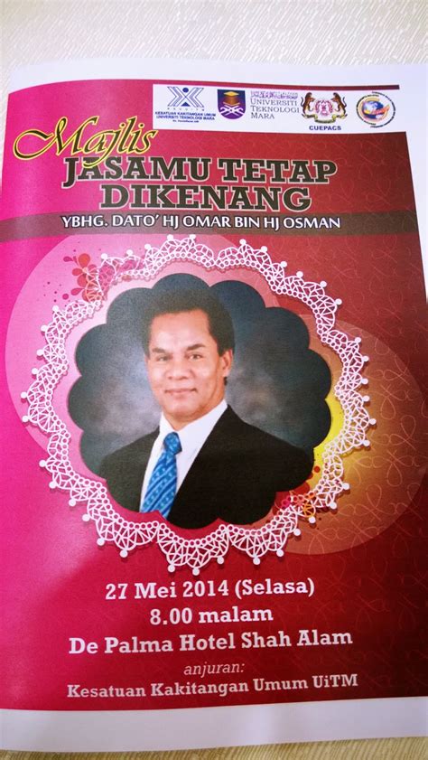 Tarikh lantik ke jawatan tetap : PERSATUAN PENOLONG PEGAWAI SAINS UiTM: Majlis Jasamu Tetap ...