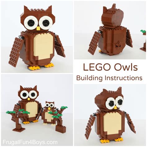 Lego Owl Building Instructions