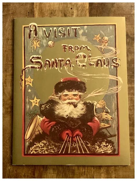 1982 Visit From Santa Claus By Clement Moore Illustrated Virginia