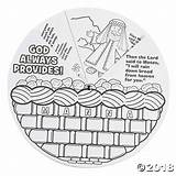 Manna Bible Crafts Sunday School Color God Quail Israelites Kids Coloring Activity Activities Preschool Provided Orientaltrading Own Bread Wheels Heaven sketch template