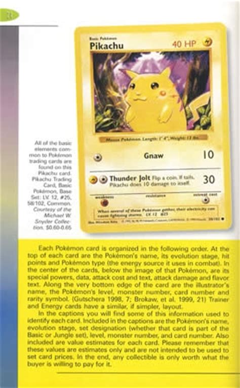 If the answer to at least one of these questions is yes, then the pokemon card will be of decent value online, at the very least. Collecting Pokemon Handbook & Price Guide incl Trading Cards Pikachu Pokeball | eBay