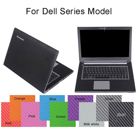 Laptop Sticker Skins For Dell Series Personality Free Cutting Pure