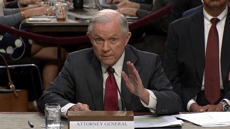 Jeff Sessions Testifies In Front Of Senate Intelligence Committee Gma