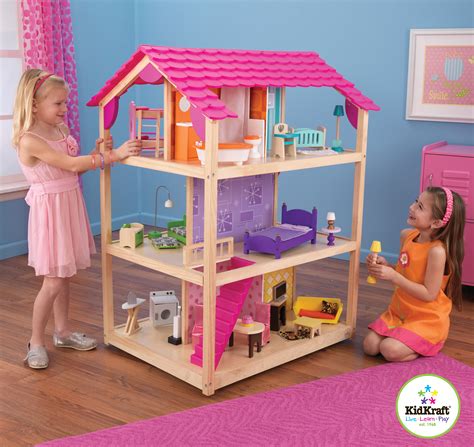 Casa de muñecas, un juego de construir gratis que hemos seleccionado para que juegues online. KidKraft - So Chic Doll's House with 50 pieces of ...