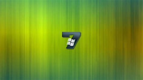 Windows 7 Verde Windows 3d Verde 7 Microsoft Fondo De Pantalla Hd