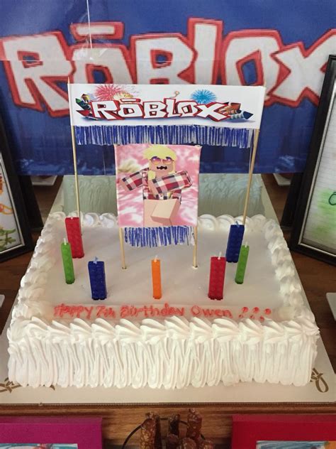By hi on august 22, 2020 Roblox party | Roblox 7th Birthday | Pinterest | Birthdays ...